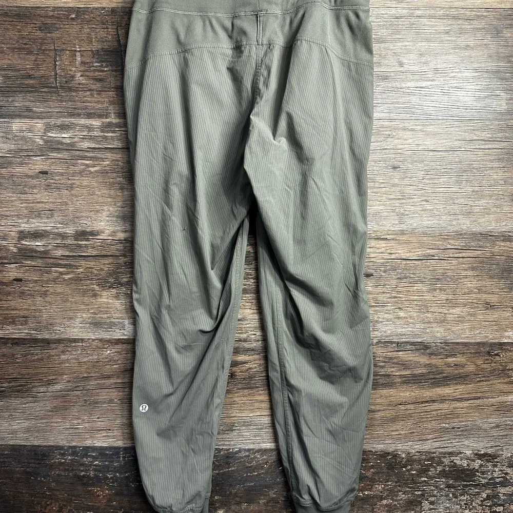 lululemon athletica Dance Studio Green Track Pants Joggers - Picture 6 of 6